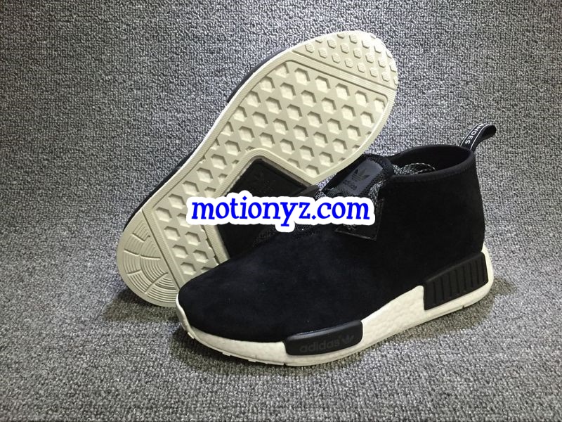 Real Boost Adidas NMD Chukka Core Black